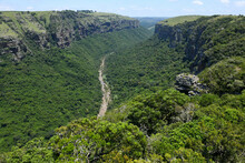 Drone View At Oribi Gorge Near Port Shepstone In South Africa