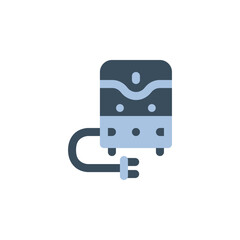 Fototapete - ups vector icon. computer component icon flat style. perfect use for logo, presentation, website, and more. simple modern icon design flat style