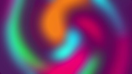 Poster - abstract background Multi-colored liquids that move beautifully in circles.