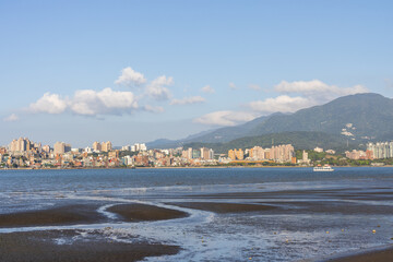 Wall Mural - Tamsui sea coastline