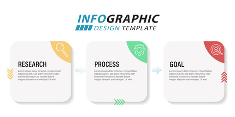 timeline creator infographic template. 3 step timeline journey, calendar flat simple infographics de