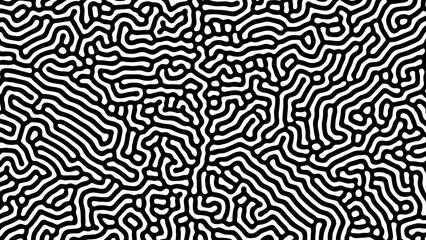 Wall Mural - reaction diffusion organic pattern. cell division.