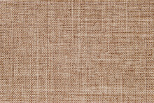 Linen Fabric For Background, Brown Gunny Canvas Texture As Background
