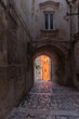 Vicolo di Matera all'alba - Basilicata -Italia