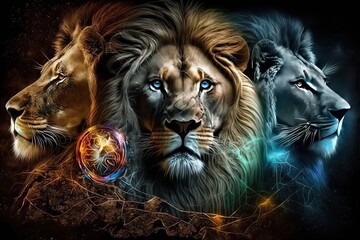 lions envisioning the future of their pride: strategic strength from unity generative ai