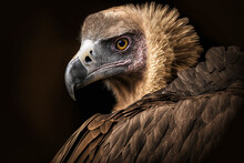 Portrait Of A Vulture - Generative Ai