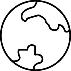 Sticker - Earth Icon