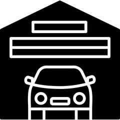 Sticker - Garage Icon