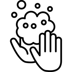 Poster - Hand Wash Icon