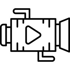 Poster - Video Camera Icon