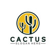 © Sunar - Cactus Logo Template Design Vector, Design Concept, Creative Symbol, Icon