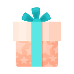 Sticker - Flat Gift Box