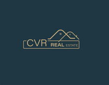 CVR Real Estate And Consultants Logo Design Vectors Images. Luxury Real Estate Logo Design