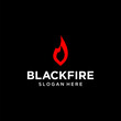 BlackFire Logo Designs Vector Business
