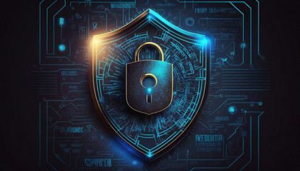Poster - Digital security is a crucial component of any online activity, providing protection for individuals and businesses against cyber threats and ensuring data privacy. Generative AI