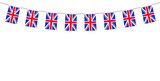Fototapeta Londyn - British bunting jack union jubilee uk royal england vector background.