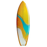 surf board. Luxury surfboard. isolated on blank background PNG