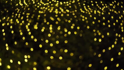 Poster - Abstract bokeh blurry background for lighting festive celebration concept. illumination