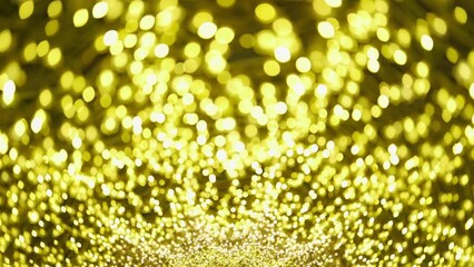 Poster - Abstract bokeh blurry background for lighting festive celebration concept. illumination