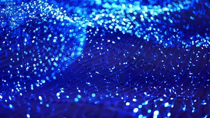 Poster - Abstract bokeh blurry background for lighting festive celebration concept. illumination