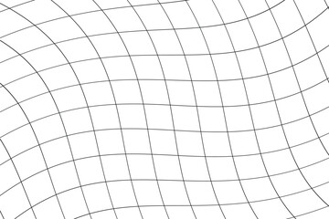 Poster - black fence style line pattern design for banner, poster.