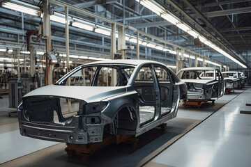 Insight into the car manufacturing industry and factory processes