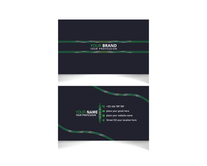 business card template