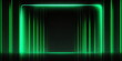 Neon leuchtender Futuristischer Hintergrund grün - mit KI erstellt