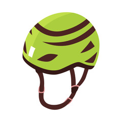 Canvas Print - Isometric Helmet Icon