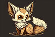 © Chris - cartoon fox - made with generative ai