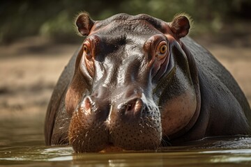 hippopotamus the hippopotamus amphibius or hippo is a big, herbivorous, semiaquatic, sub saharan afr