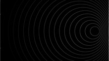 Create A Bold Look With A Centric Circle Background Featuring Vector Graphics Of Sound Waves. The Black And White Color Ring And Spinning Circle Target Add A Modern Touch.