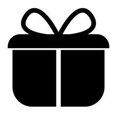 Poster - gift box icon PNG image