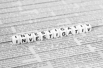 Sticker - Investigativ