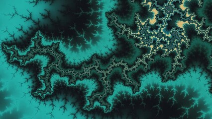 Wall Mural - fractal multicolored motion, graphics background.