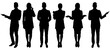 People silhouettes 58