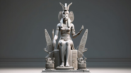 Poster - Egyptian Goddess Isis - Goddess of magic and fertility