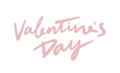 Poster - cute valentines day text for element