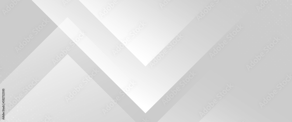 Abstract white and grey triangle overlay texture background. Trendy ...