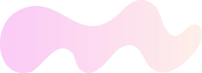 Poster - Abstract fluid shape. Gradient liquid element. Amoeba splash design. 
