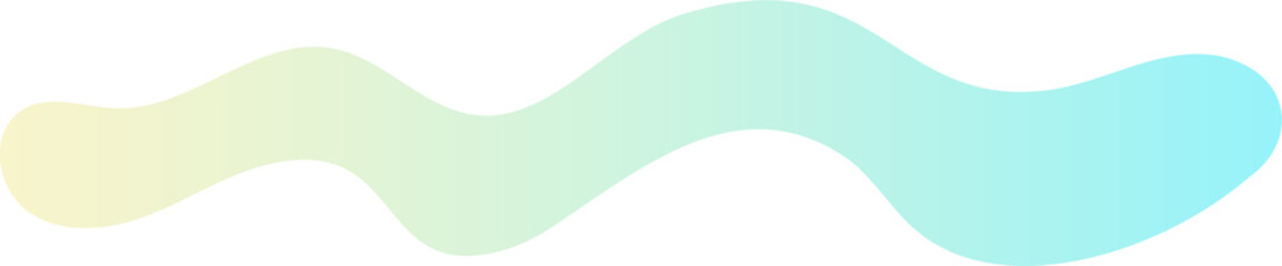Poster - Abstract fluid shape. Gradient liquid element. Amoeba splash design. 

