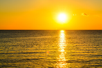 Wall Mural - Sunset over the Red sea. Sharm el sheikh, Egypt