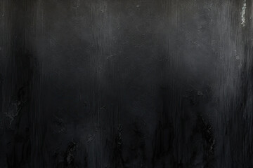 Wall Mural - abstract dark gray to black background template. Generative AI