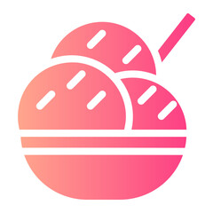 Sticker - ice cream icon 