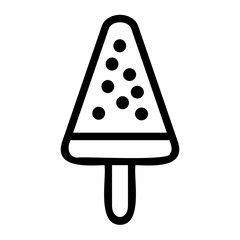 Sticker - ice cream icon 