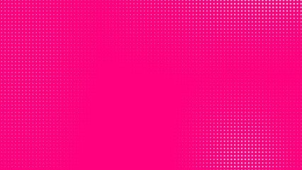 Poster - Dot pink pattern gradient texture background. Abstract illustration pop art halftone and retro style. creative design valentine concept,