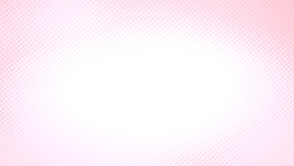 Poster - Dot pink pattern gradient texture background. Abstract illustration pop art halftone and retro style. creative design valentine concept,