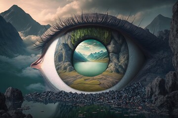 Poster - Eye of the Beholder – Discovering What Lies Beneath the Surreal Landscape Generative AI