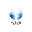 © SUPERGHONAM - Wave logo design illustration vector template