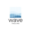 © SUPERGHONAM - Wave logo design illustration vector template